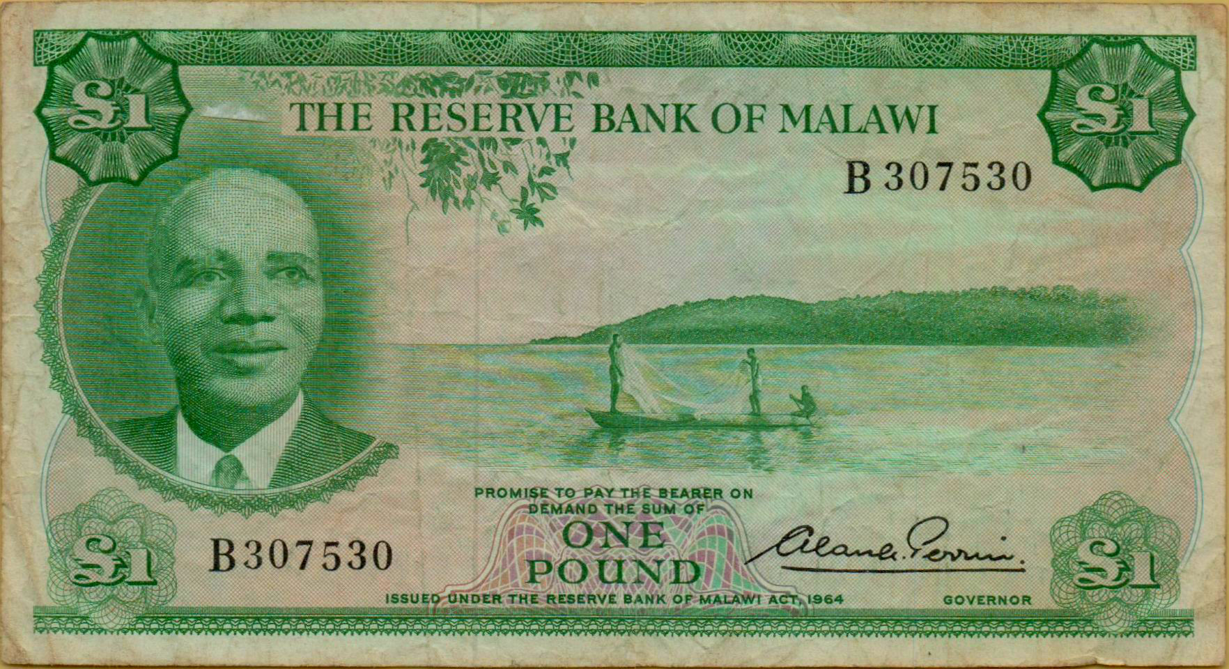 Malawi 1 1964 VF P-3